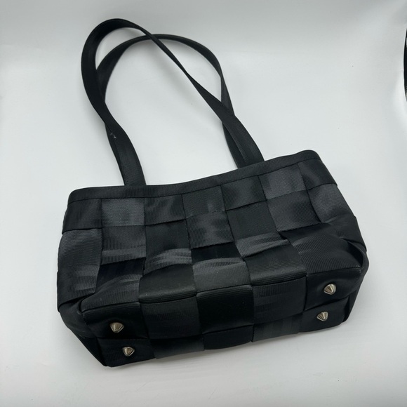 Harveys SeatBelt Purse Black Shoulder Bag Original Seatbelt Bag 90s Y2K - Picture 5 of 9